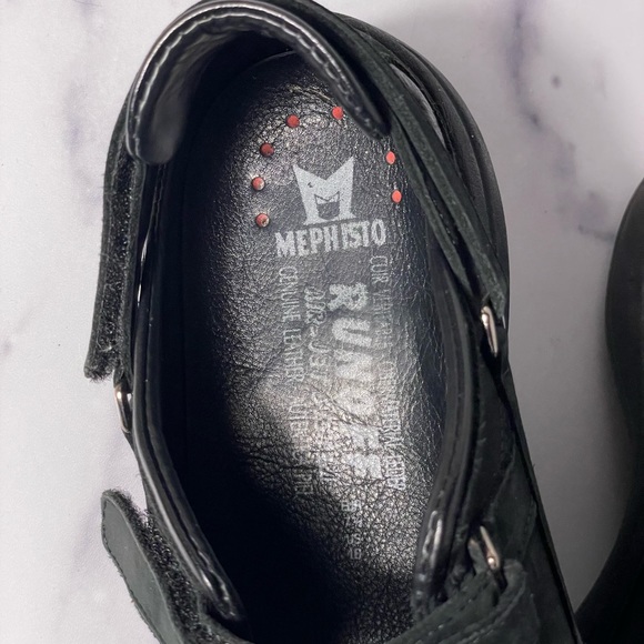 Metiphsto Runoff Air-Jet Leather Mary Jane Velcro Strap size 10 - Picture 4 of 10
